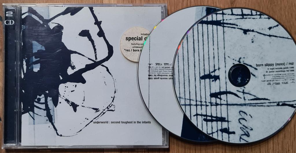 UNDERWORLD - Second toughest infants & Born slippy ( 2CD ), CD & DVD, Envoi, Comme neuf, Techno ou Trance