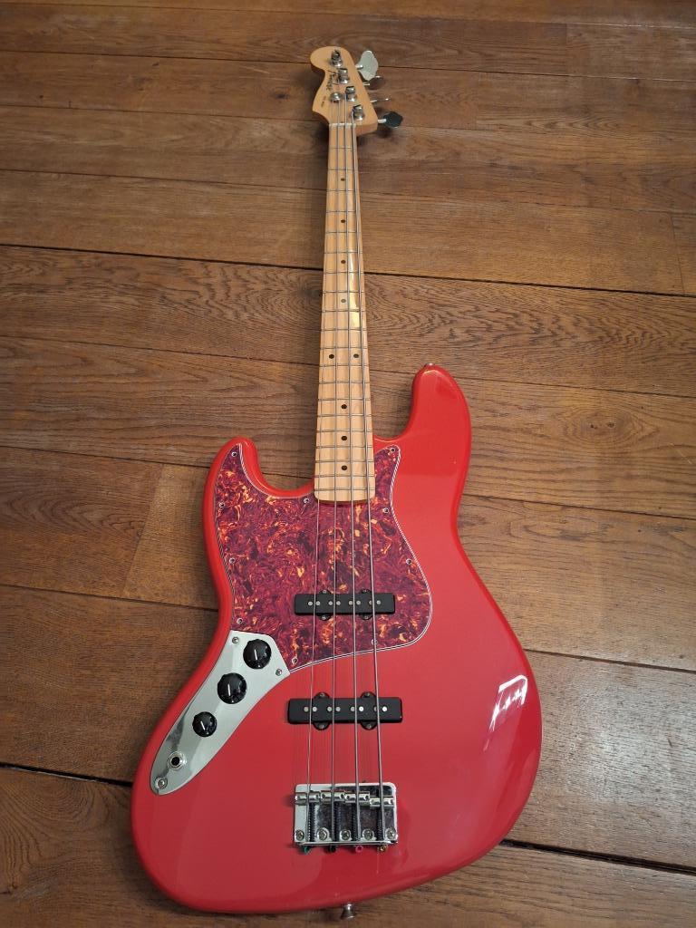 Linkshandige Fender Jazz Bass Mim, Muziek en Instrumenten, Ophalen, Gebruikt, Elektrisch