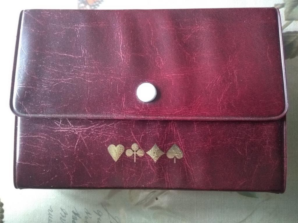 Speelkaarten in etui cadet made in Belgium, Ophalen of Verzenden, Zo goed als nieuw