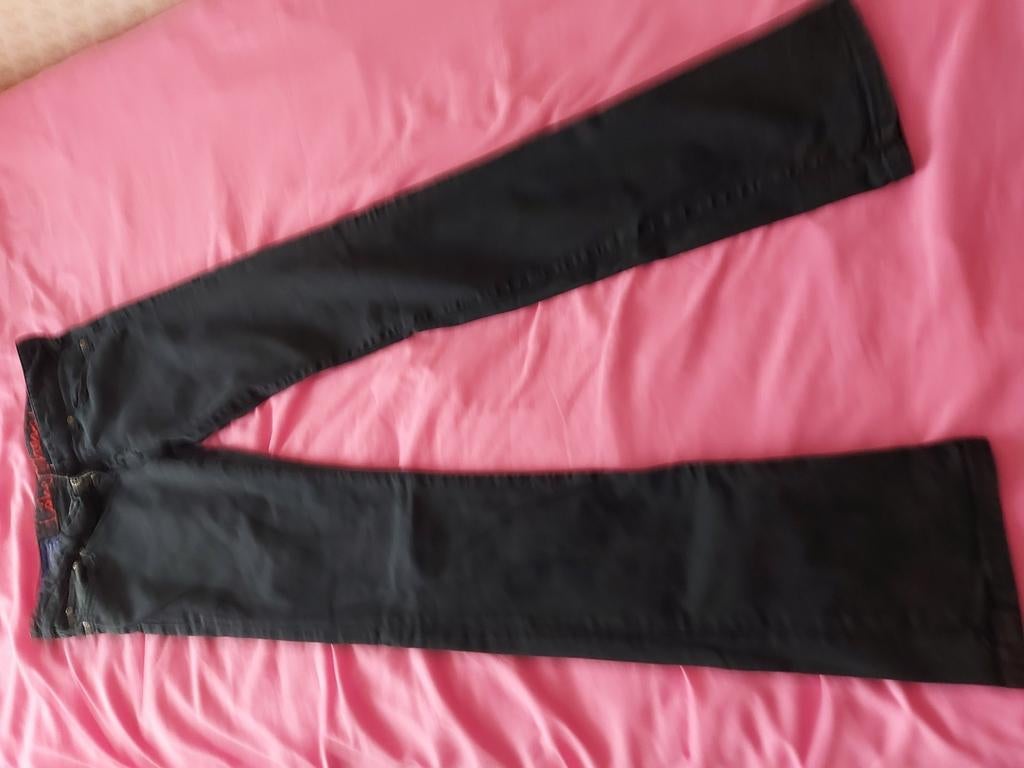 Zwarte jeans love therapy maat 29 in goede staat, Ophalen of Verzenden, Zo goed als nieuw