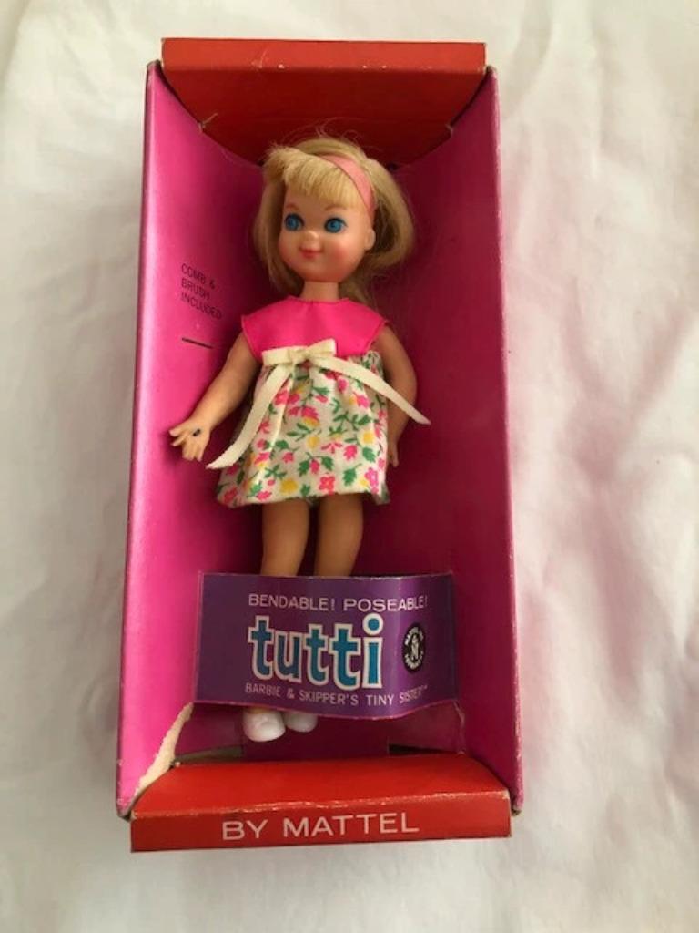 TUTTI petite soeur de Barbie, Enlèvement ou Envoi, Comme neuf, Poupée