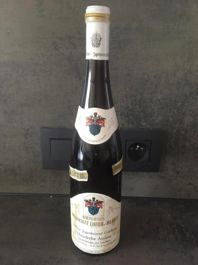 Huxelrebe Auslese 1990, Verzamelen, Wijnen, Ophalen, Nieuw