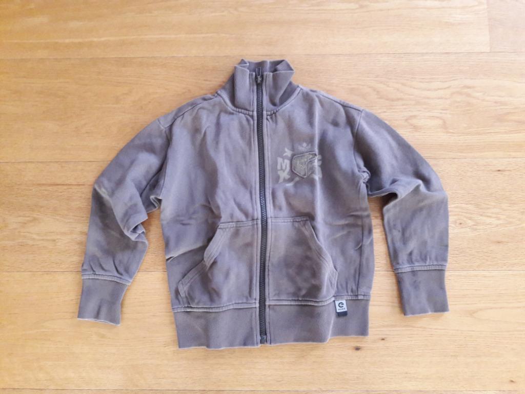 legergroen vestje, maat 110 - 116, Kinderen en Baby's, Kinderkleding | Maat 110, Mexx, Gebruikt, Trui of Vest, Ophalen of Verzenden