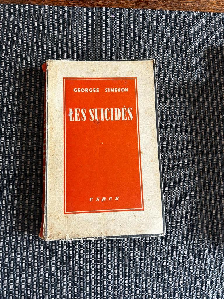Livre LES SUICIDES SIMENON, Enlèvement ou Envoi, Utilisé, SIMENON