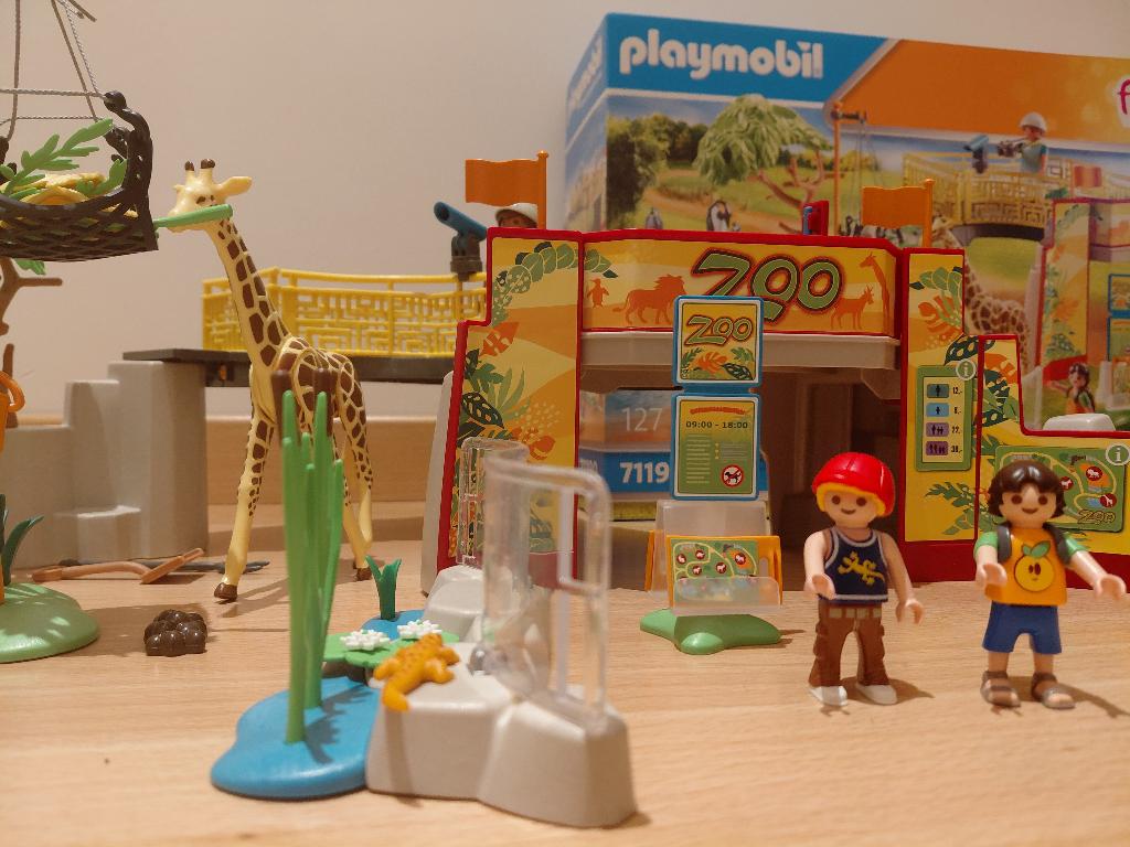 Playmobil 71190 - Parc animalier - Zoo, Enlèvement, Utilisé, Ensemble complet