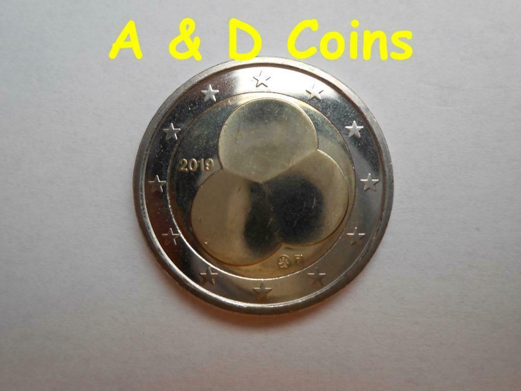 Finland 2 euro cc 2019, Enlèvement ou Envoi, Finlande, 2 euros, Monnaie en vrac