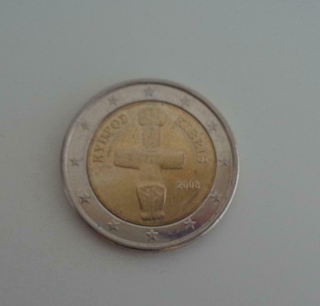 Pièce de monnaie 2 Euros "Chypre". 2008 - N 30, Postzegels en Munten, Munten | Europa | Euromunten, Ophalen of Verzenden, Cyprus