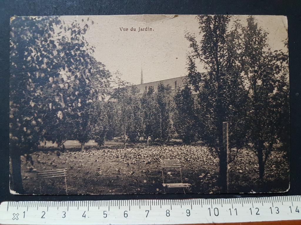 Postkaart Ronse Renaix Collège Saint Antoine Vue du jardin, Verzamelen, Postkaarten | België, Gelopen, Oost-Vlaanderen, 1920 tot 1940