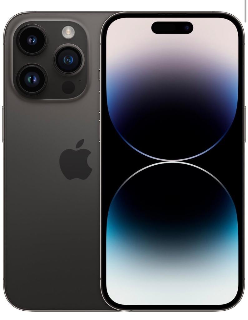 Apple iPhone 14 Pro max - Spacezwart, 128 GB, Comme neuf, Enlèvement, Sans abonnement