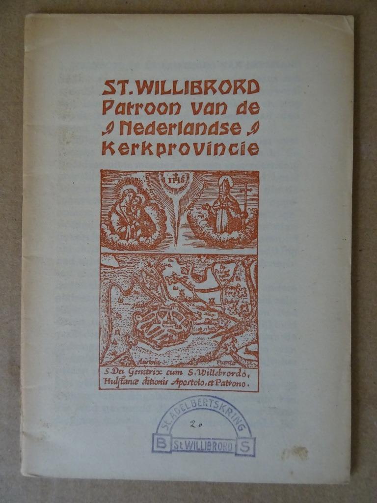 St. Willibrord Patroon van de Nederlandse kerkprovincie 1950, Ophalen of Verzenden, Aartsbisdom Utrecht