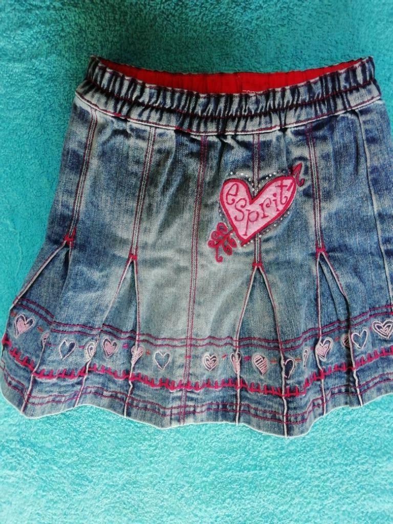 Jeansrokje Esprit maat 92, Kinderen en Baby's, Kinderkleding | Maat 92, Gebruikt, Meisje, Ophalen of Verzenden, Jurk of Rok