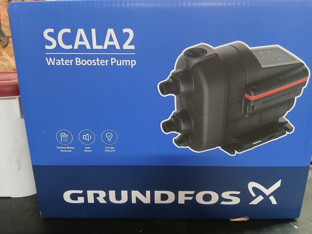 Grundfos scala 2 regenwaterpomp, Enlèvement