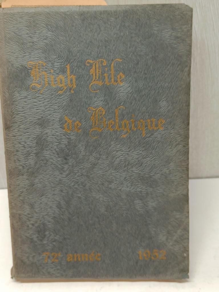 High life de belgique 72 année 1952, Enlèvement ou Envoi, Utilisé