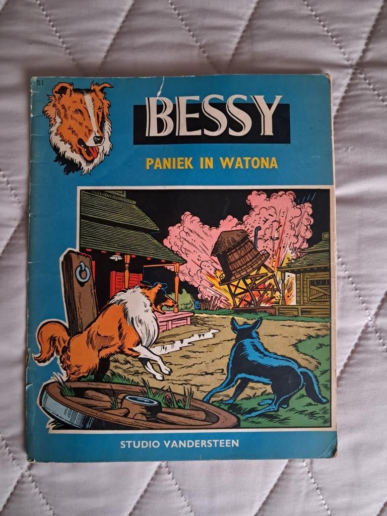 BESSY 51 Paniek in Watona 1e druk, Boeken, Stripverhalen, Ophalen of Verzenden, Gelezen