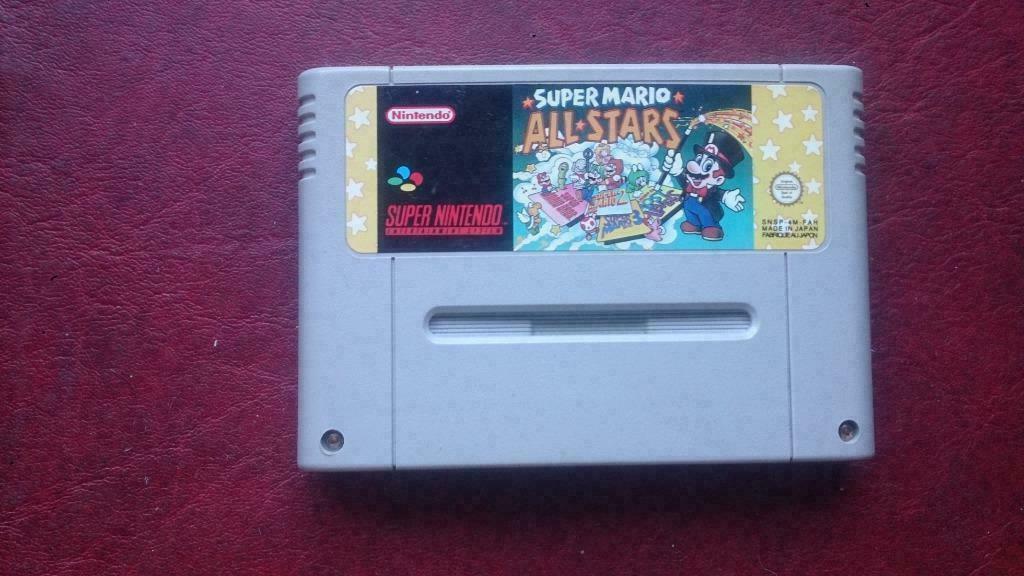 Super mario all stars snes game, Enlèvement