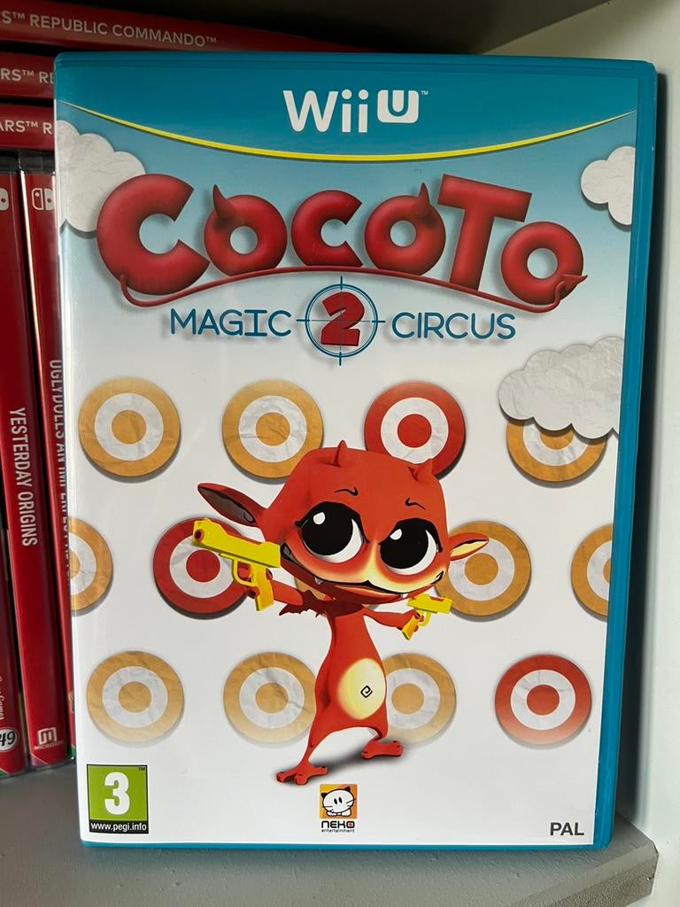 Cocoto Magic Circus 2 (Wii U), Consoles de jeu & Jeux vidéo, Jeux | Nintendo Wii U, Enlèvement ou Envoi, Comme neuf, Shooter