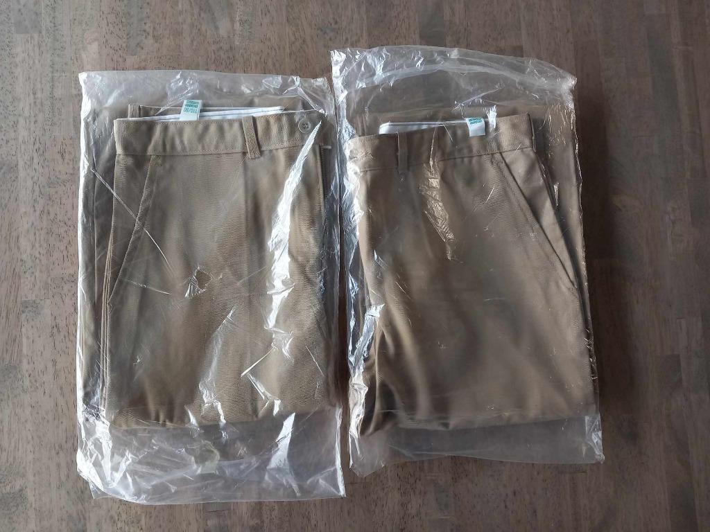2 lange broeken wijde pijpen dames maat M nieuw, Beige, Nieuw, Ophalen of Verzenden, Lang