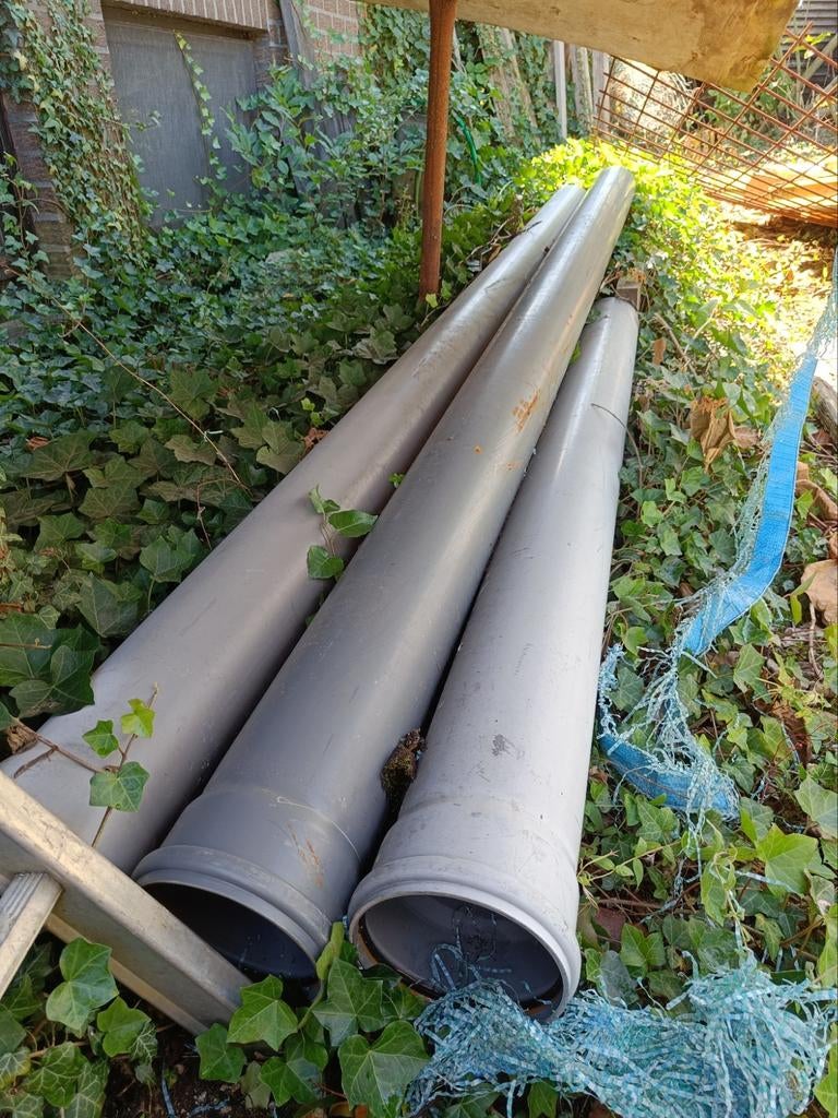 Buizen, Ophalen, 2 tot 4 meter, PVC, Nieuw