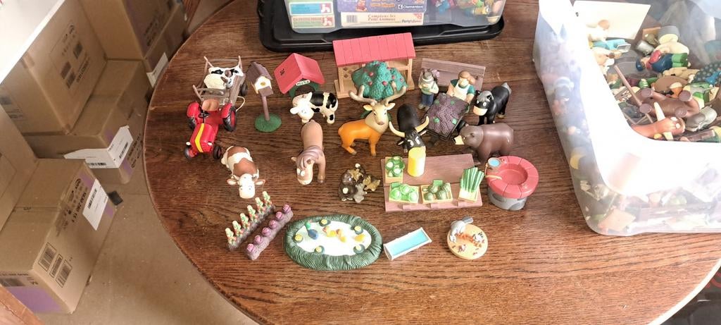 Figurines animaux de la ferme de Célestin, Utilisé
