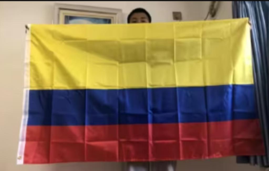 Grote vlag Colombia (150x90cm)