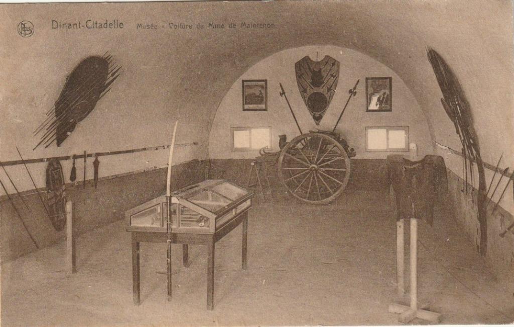 DINANT CITADELLE MUSEE SOUVENIR DE LA GUERRE 1914 - 1918, Enlèvement ou Envoi, Avant 1920, Non affranchie, Namur