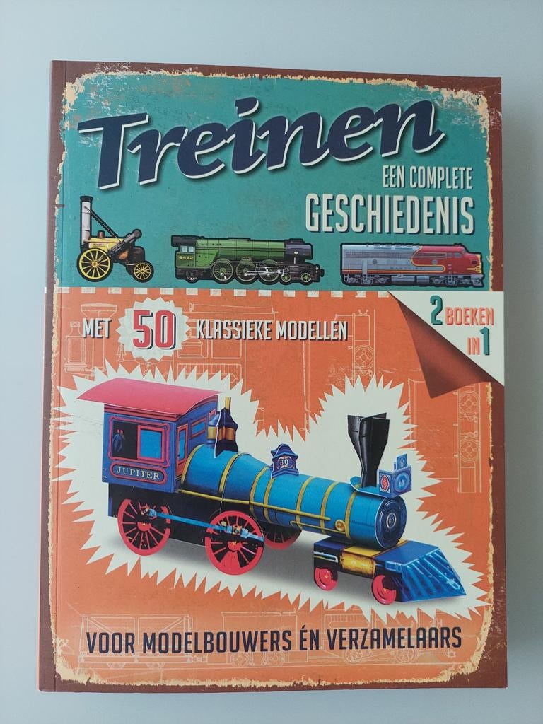 Treinen een complete geschiedenis - Philip Steele, Enlèvement ou Envoi, Comme neuf, Philip Steele, Train