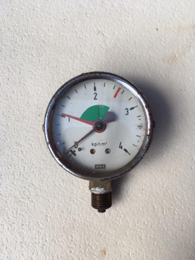 manometer, Ophalen, Gebruikt, Druk