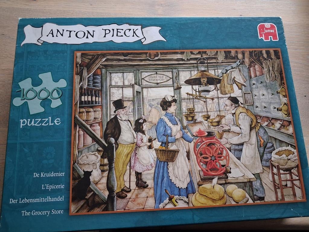 Puzzel Anton Pieck, Ophalen of Verzenden