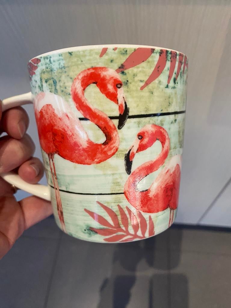 Mok flamingo, Ophalen, Zo goed als nieuw, Overige stijlen