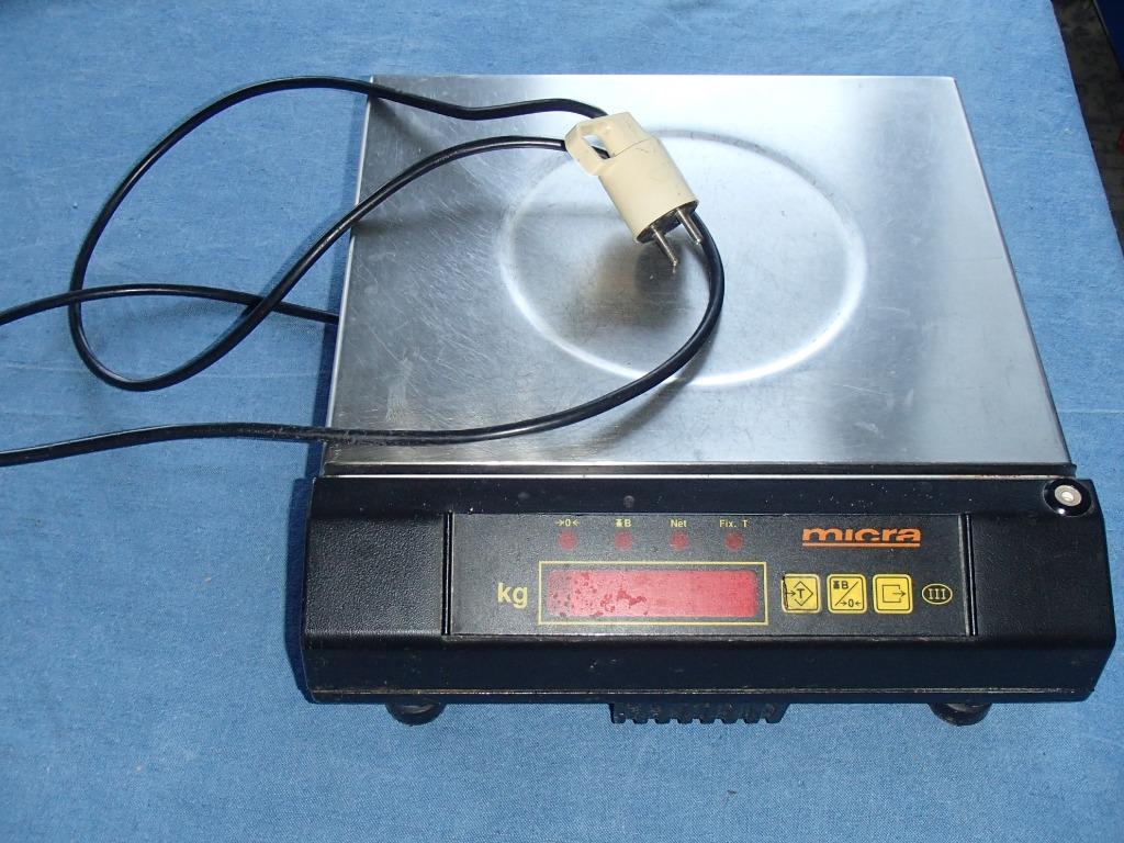 weegschaal (nr.30), Elektronische apparatuur, Weegschalen, Ophalen, Gebruikt, Keukenweegschaal, 1 tot 500 gram