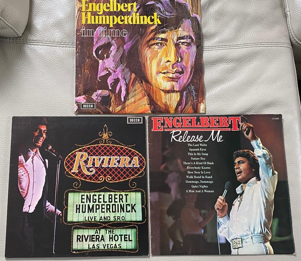 LP's (3 stuks) ENGELBERT HUMPERDINCK, Ophalen of Verzenden, Overige formaten, Jazz en Blues