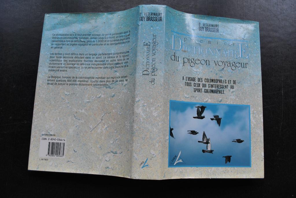 Premier dictionnaire du pigeon voyageur usage colombophiles, Enlèvement ou Envoi, Utilisé, Autres sports, Guy Brasseur
