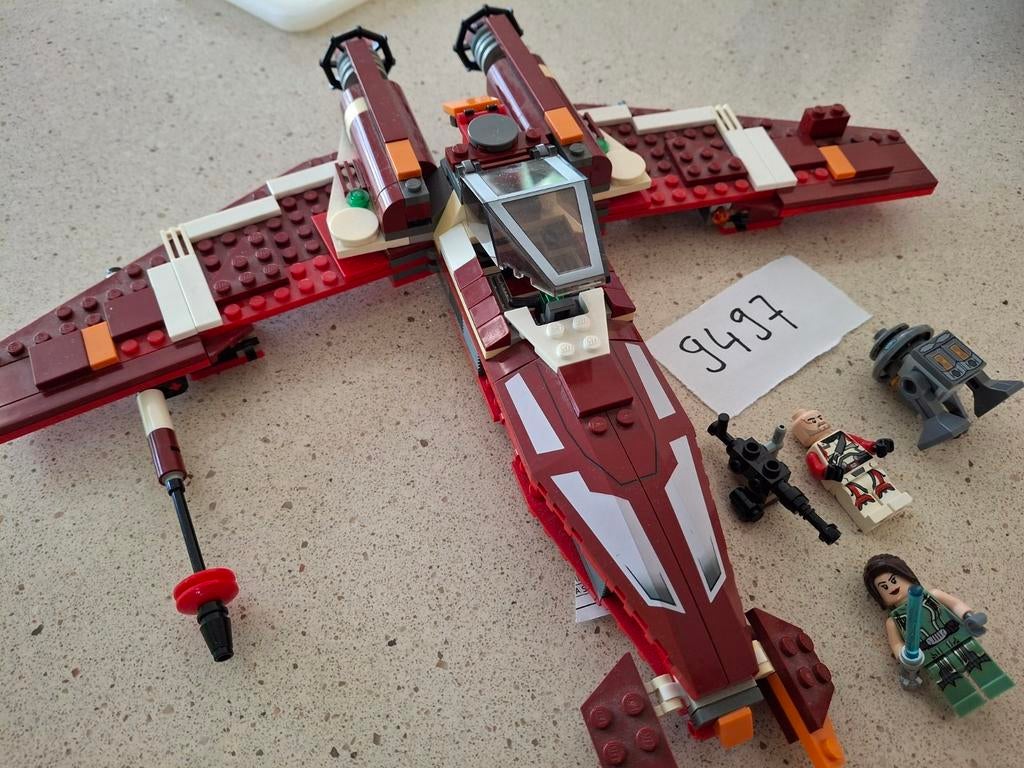 Lego Star Wars 9497 Republic Striker-class Starfighter, Ophalen of Verzenden, Gebruikt, Lego