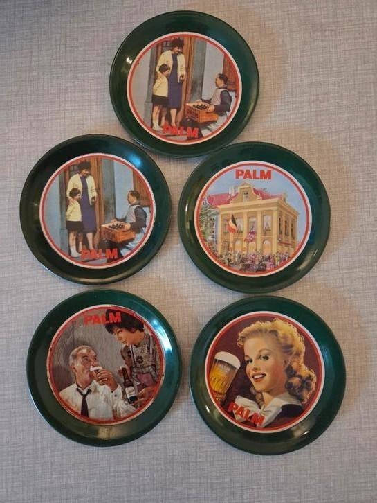 PALM 5 onderzetters, Ophalen of Verzenden, Zo goed als nieuw, Palm