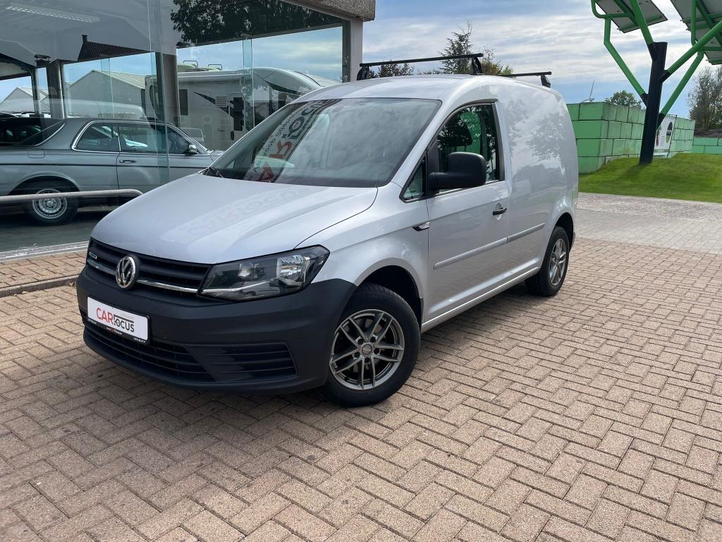 Volkswagen Caddy 1.4TGI/Cng-Benzine- BJ 2016 - 71.000km wit, Auto's, Bluetooth, Euro 6, CNG (Aardgas), Wit