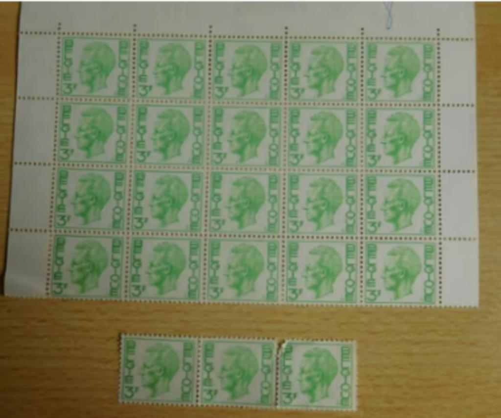 22 3F Koning Boudewijnzegels, Postzegels en Munten, Postzegels | Europa | België, Verzenden, Postfris