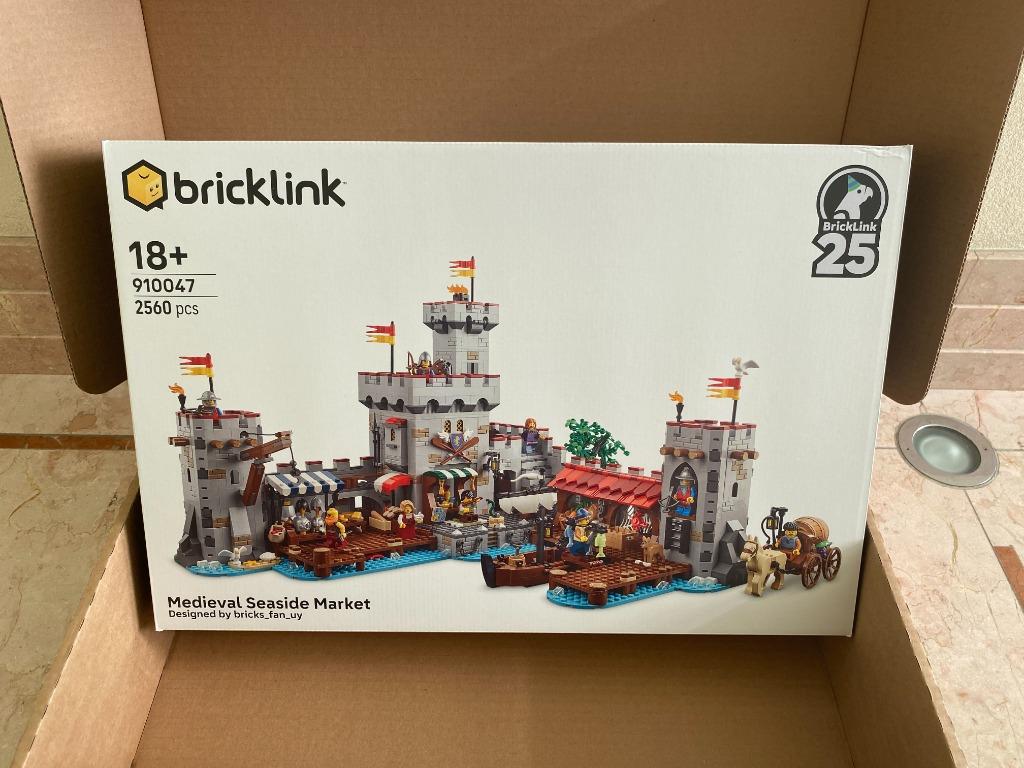 Lego Bricklink 910047 Medieval Seaside Market 259 euro, Enlèvement ou Envoi, Neuf, Ensemble complet, Lego