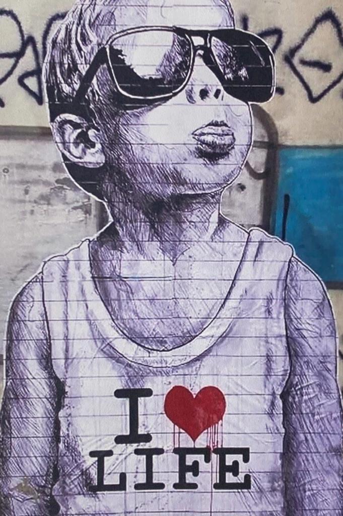 BANKSY : lithographie dimensions XXL : 56 par 76 cm, Enlèvement ou Envoi