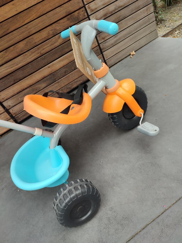 Tricycle pour enfant avec barre de poussée, Vélos & Vélomoteurs, Enlèvement, Utilisé
