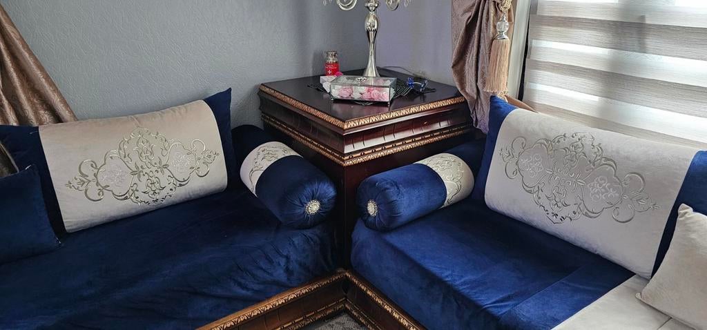 salon, Huis en Inrichting, Ophalen, Gebruikt, Hout, Marocain moderne