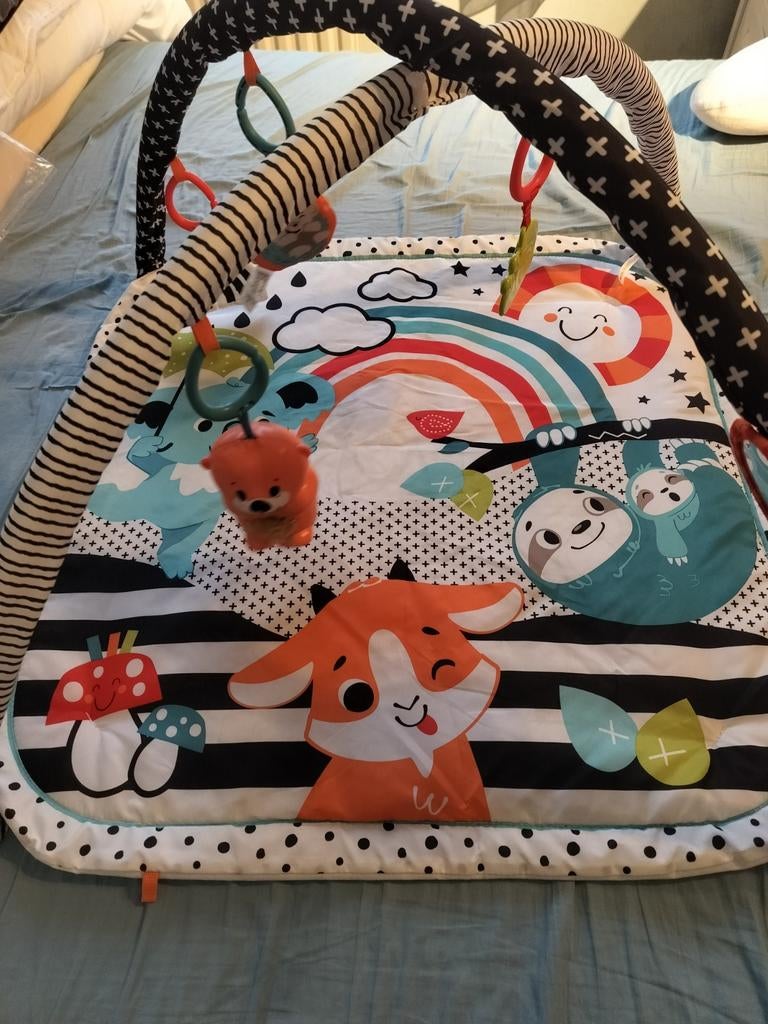 Tapis de jeux Fisher Price avec son et lumières, Kinderen en Baby's, Ophalen, Gebruikt, Overige typen, Met licht