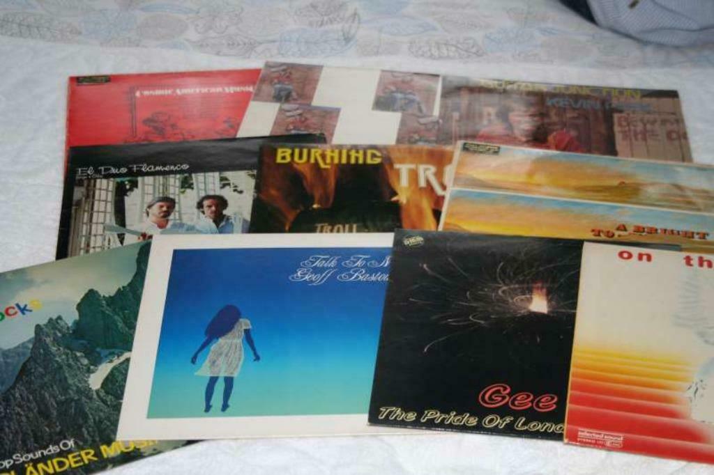 2 LP's (reeks 5) - instrumentaal/bands/gitaar, Enlèvement ou Envoi, Autres genres