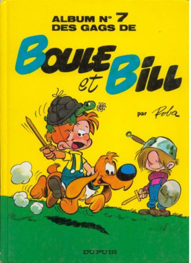Boule et Bill , Album N° 7 des gags de Boule et Bill, Eén stripboek, Ophalen of Verzenden, Gelezen