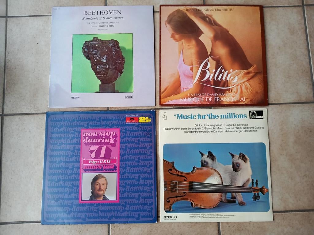 LPs James Last, Beethoven, Bilitis, Musique pour des million, Enlèvement ou Envoi, Comme neuf, 12 pouces, Autres genres