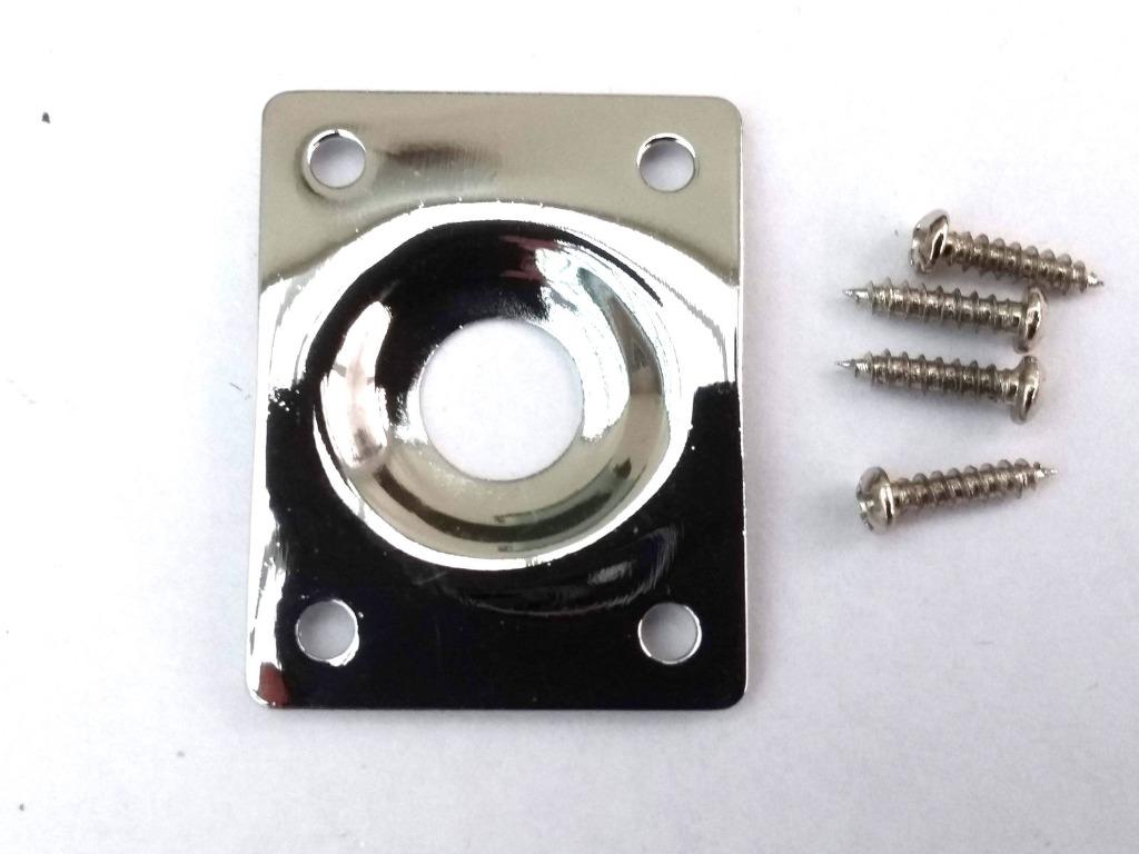 Telecaster Jack Plate avec vis, Musique & Instruments, Enlèvement ou Envoi, Neuf, Guitare électrique