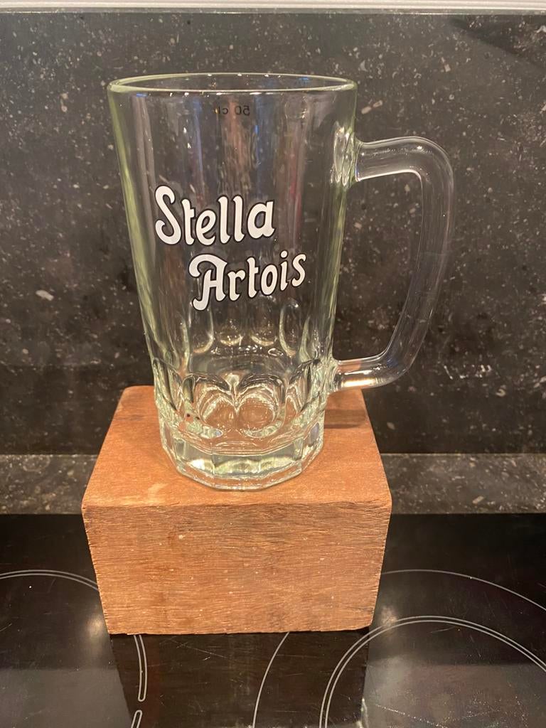 STELLA ARTOIS bierpul / chope 50 cl, Enlèvement ou Envoi, Utilisé, Chope(s), Stella Artois