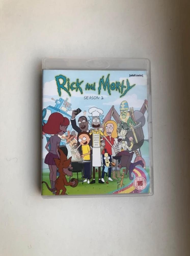 Rick and Morty (Season 2) (Blu-ray), Cd's en Dvd's, Blu-ray, Ophalen of Verzenden, Zo goed als nieuw, Tv en Series