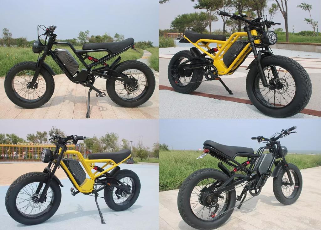 Krachtige Elektrische Enduro Fatbike Crossbike 3000w 48V 25A, Kinderen en Baby's, Speelgoed | Buiten | Voertuigen en Loopfietsen