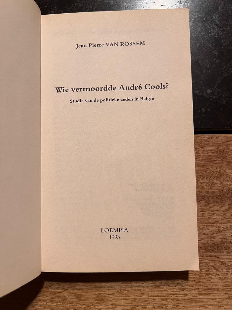 Wie vermoorde André Cools - Jean Pierre Van Rossem, Enlèvement ou Envoi, Utilisé, Société, Jean Pierre Van Rossem