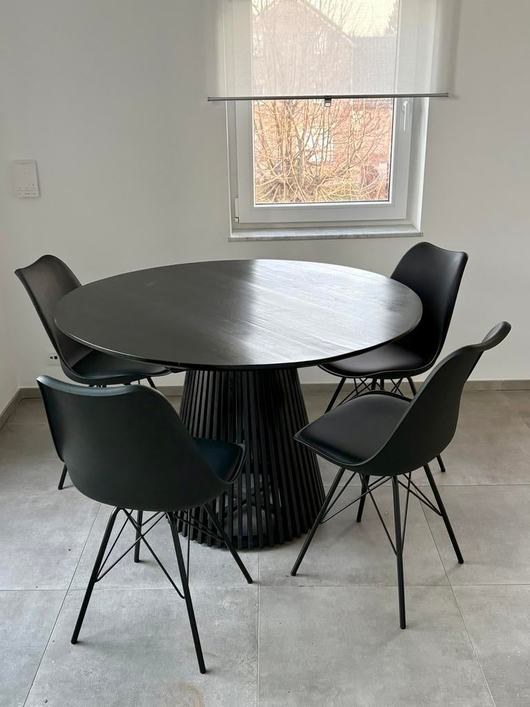 Ensemble table et Chaises, Maison & Meubles, Tables | Tables à manger, Comme neuf, Enlèvement